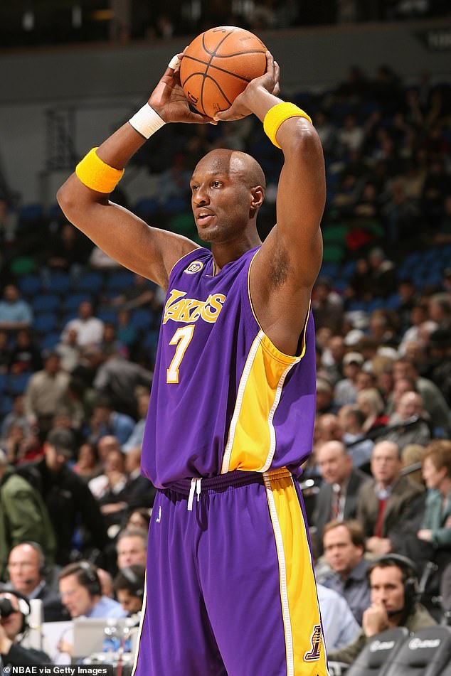 Odom Won A Pair Of Nba Titles With The Los Angeles Lakers, But Later Battled Drug Issues