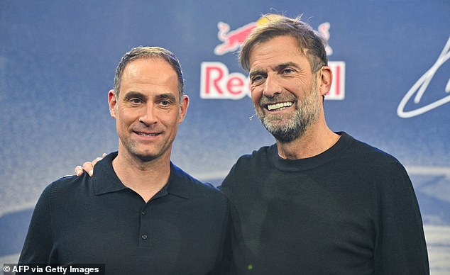 Red Bull Ceo Oliver Mintzlaff (Left) Has Rubbished An Austrian Report That Klopp Will Leave
