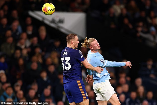 Haaland Is Now Winning Far More Of His Aerial Duels: 64 Per Cent Up From An Average Of Around 50