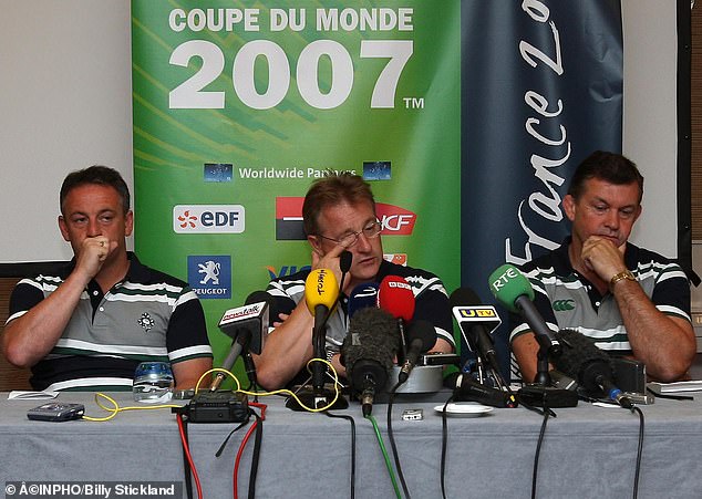 Down And Out: Eddie O'sullivan Was Given A New Deal Prior To The 2007 World Cup Only For A Highly-Rated Ireland Side To Crash Out At The Pool Stages With The Coach Gone Not Long After