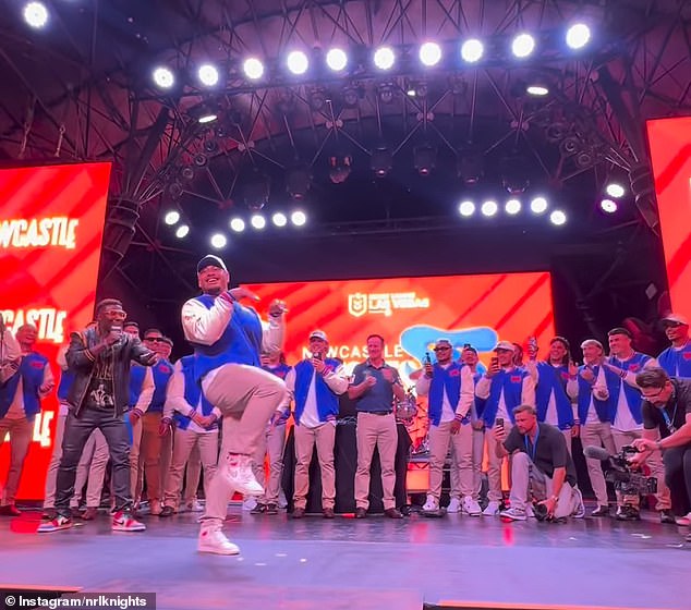 Marzhew Even Imitated Olympic Breakdancer Raygun On Stage To The Delight Of His Teammates
