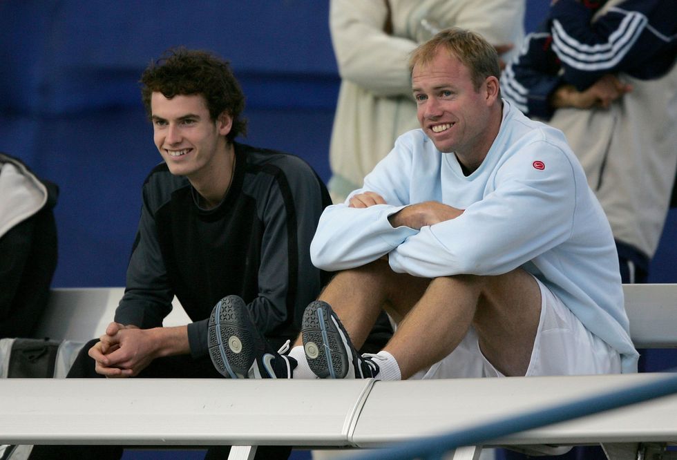 Mark Petchey Previously Coached Andy Murray
