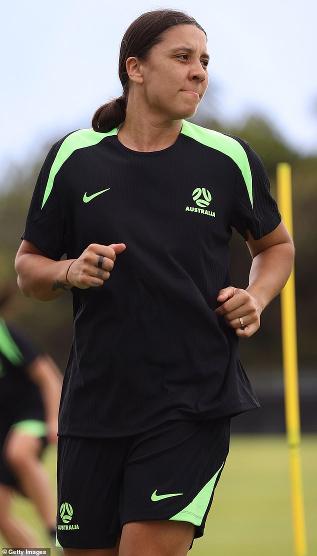 Sam Kerr Will Captain The Matildas - And She Is The Only Current Aussie Player To Have Won The Asian Cup - In 2010, When The Striker Was A Teenager