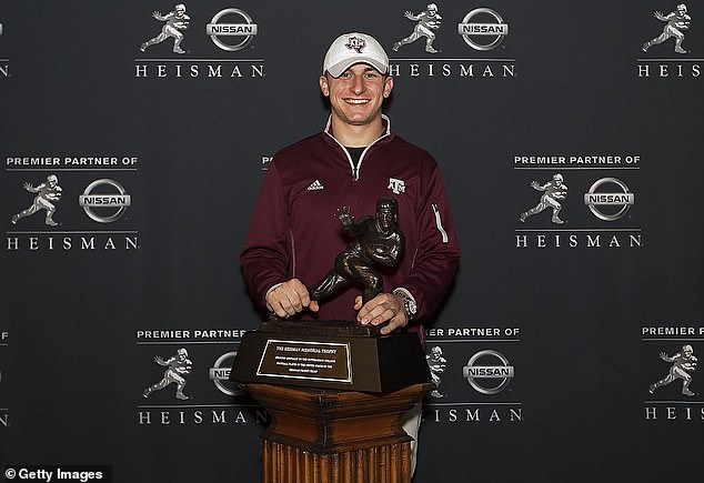 The Quarterback Won The Heisman Trophy - Given To College Football's Top Player - In 2012