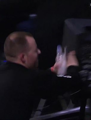 Steele Pushed Over A Dj's Speaker In A Moment Of Rage