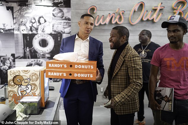 The Hilarious Encounter Ended With Him Handing Over The Money And Taking The Doughnuts