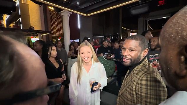 Charlotte Daly Hit The Strip With Mayweather For A Big Night Out In Las Vegas (Pictured Above)