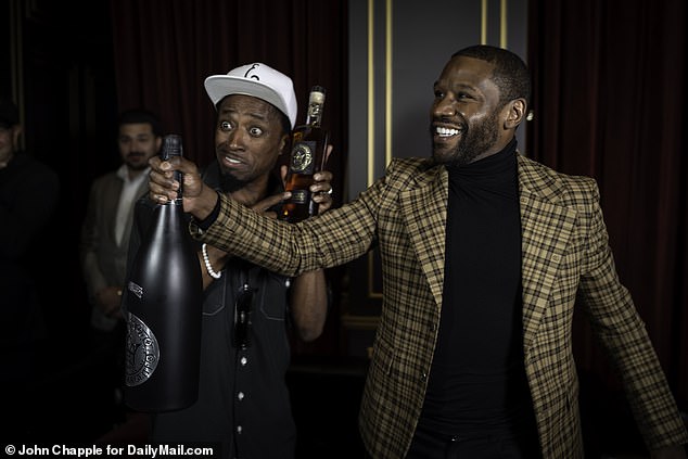 Griffin Joking Told Mayweather He Was Going To Steal A Couple Bottles Of His Whiskey