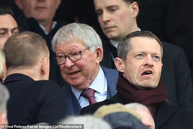 Former Dons Manager Sir Alex Ferguson Was In The Crowd At Tynecastle