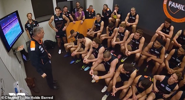 Adam Kingsley Lifted The Lid On The Explosive Spray He Dished Up To His Players During Gws Giants’ Clash Against The Sydney Swans Last Year