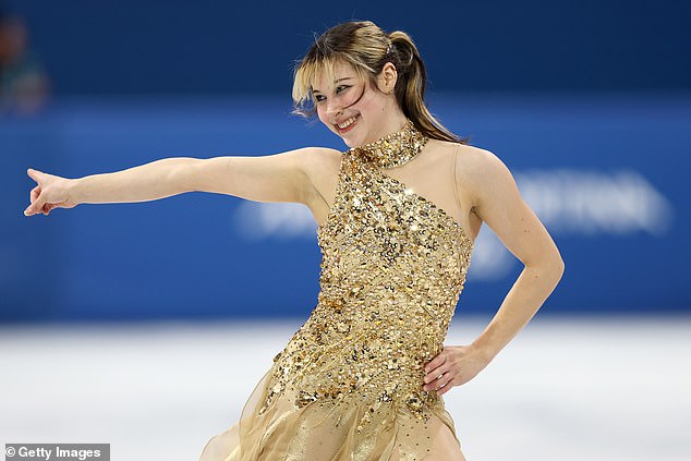 American Figure Skater Alysa Liu Has Won The Gold Medal For Women's Individual
