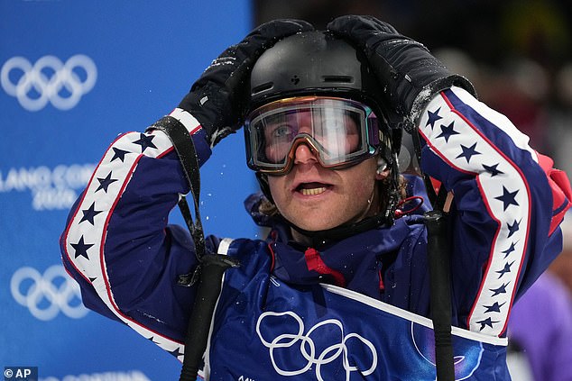 American Olympic Skier Hunter Hess Finished Just 10Th Out Of 11 Skiers In The Halfpipe Final