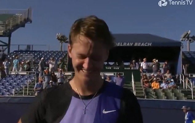 Sebastian Korda Couldn't Hide His Laughter After A Reporter's Unfortunate Slip-Up