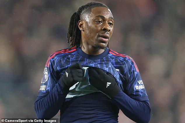 Eberechi Eze's Debut Season At Arsenal Hit A New Bump In The Road After Being Hooked At Half-Time In Their 1-1 Draw At Brentford On Thursday Night