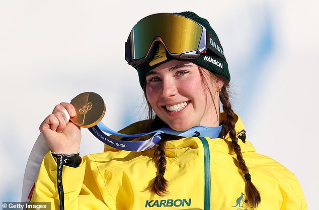 Josie Baff Doubled Australia's Olympic Gold Medal Haul At The Winter Olympics After Storming To A Superb Victory In The Women's Snowboard Cross Event At Milan-Cortina