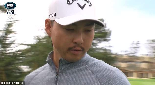 Min Wo Lee (Pictured) Could Not Believe His Luck After Losing The Event On The Final Hole