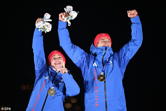 Tabby Stoecker And Matt Weston's Gold In The Mixed Team Skeleton Event Was Almost Ruined For Fans Due To A Tv Blunder