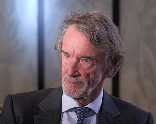 Manchester United Co-Owner Sir Jim Ratcliffe Has Claimed That Britain Has Been 'Colonised' By Immigrants He Says Are 'Costing Too Much Money'