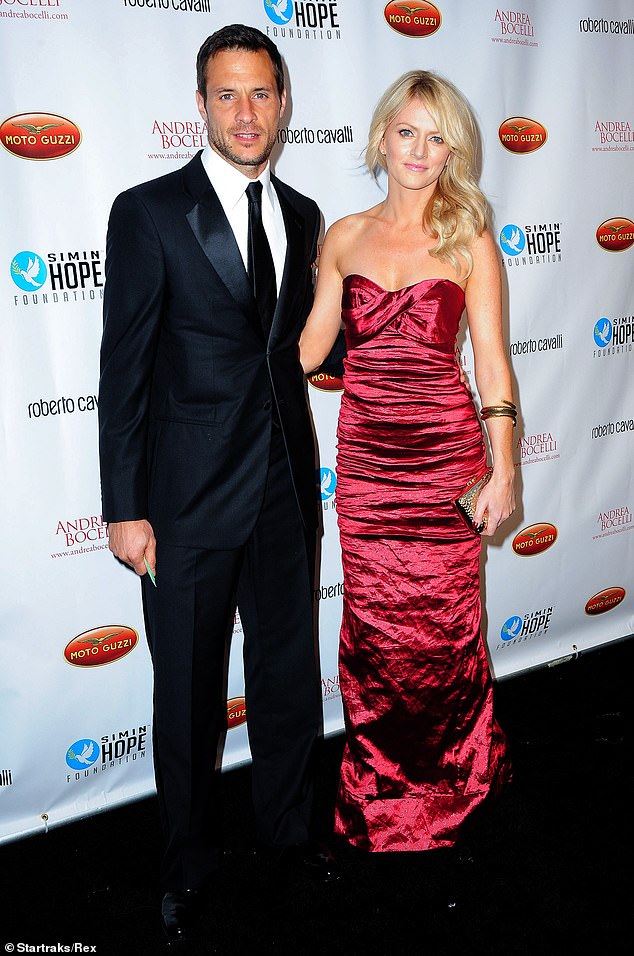 Carlo Cudicini And Long-Term Partner Anoesjcka Gianotti Are Pictured Here At A Gala In Los Angeles In June 2013 - He Played For La Galaxy After Stints At Chelsea And Tottenham Hotspur