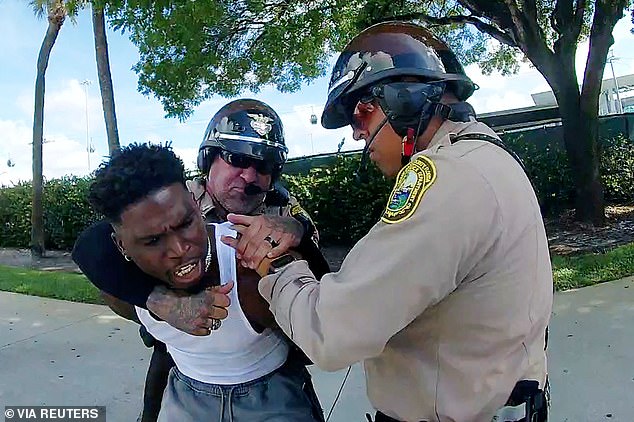 Danny Torres (Left), The Police Officer Who Clashed With Tyreek Hill, Has Celebrated His Miami Dolphins Release With A Social Media Post