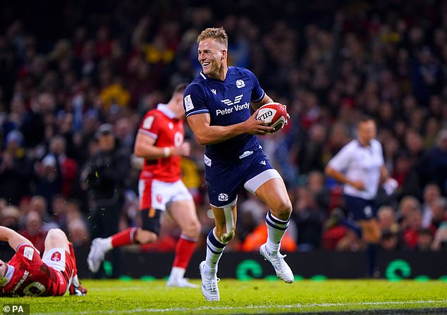 Van Der Merwe Scored Two Tries On His Last Trip To Cardiff With Scotland Two Years Ago