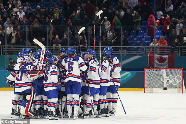 Team Usa's Women's Hockey Team Humiliated Their Rival Canadians On Tuesday Afternoon