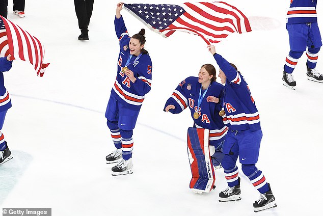 Megan Keller #5 And Aerin Frankel Of Team Usa React With Their Gold Medals After The Win