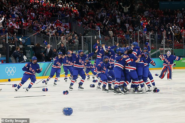 Team Usa Has Won The Gold Medal In Women's Hockey At The Winter Olympics, Beating Canada