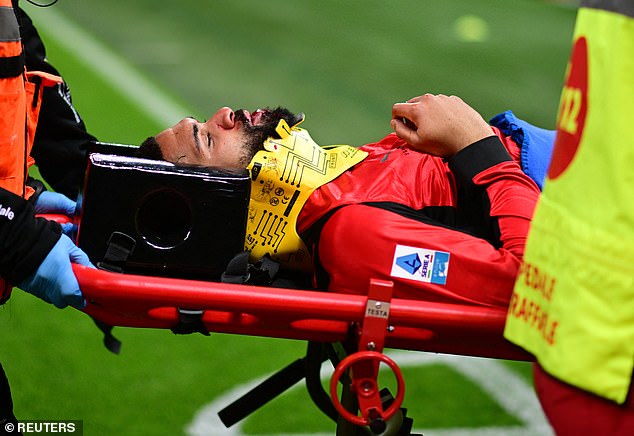 Ruben Loftus-Cheek Was Rushed To Hospital With A Gruesome Head Injury During Ac Milan's Clash With Parma On Sunday