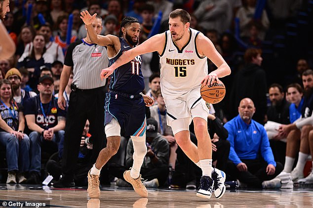 Williams Referred To Nikola Jokic (Right) As 'The Joker' During An On-Court Announcement