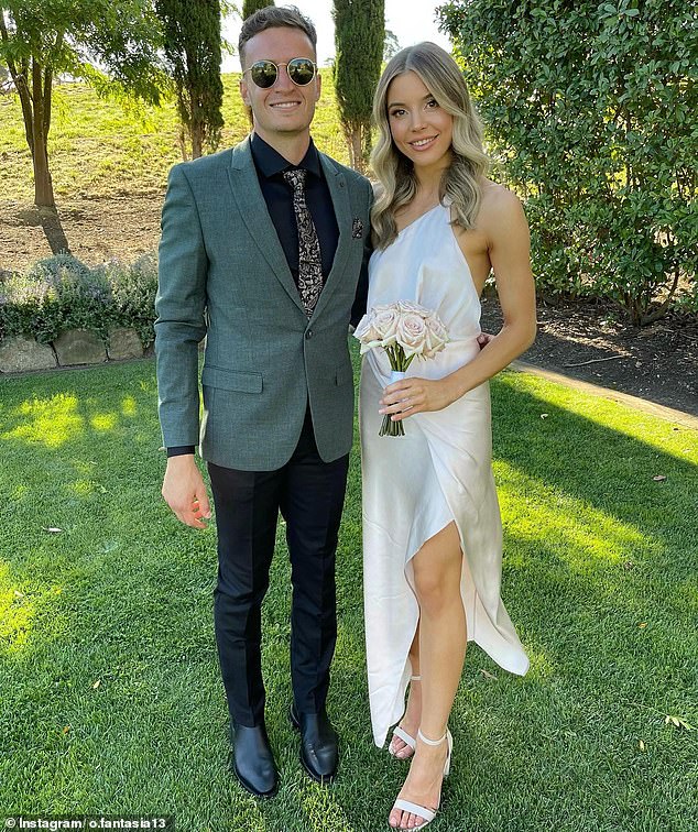 The Former Afl Player (Pictured With Wife Mikayla) Was One Of The League's Most Exciting Stars For More Than A Decade - But Only Played 120 Games Due To A Horror Run With Injuries