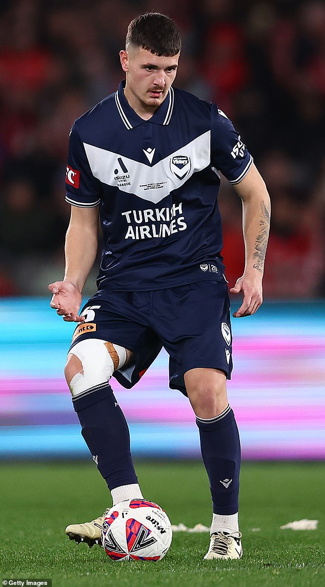 Damian Bozinovski (Pictured) Suffered A Medical Episode While On The Pitch Playing Football For Npl Side Preston In Victoria