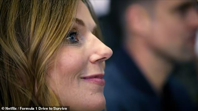 Geri Halliwell's Previously Unseen Reaction To Christian Horner Being Booed After His Sex Text Scandal Engulfed Formula One