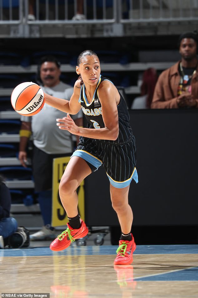 The Guard Was Waived By The Chicago Sky Midway Through The Wnba Season In 2024