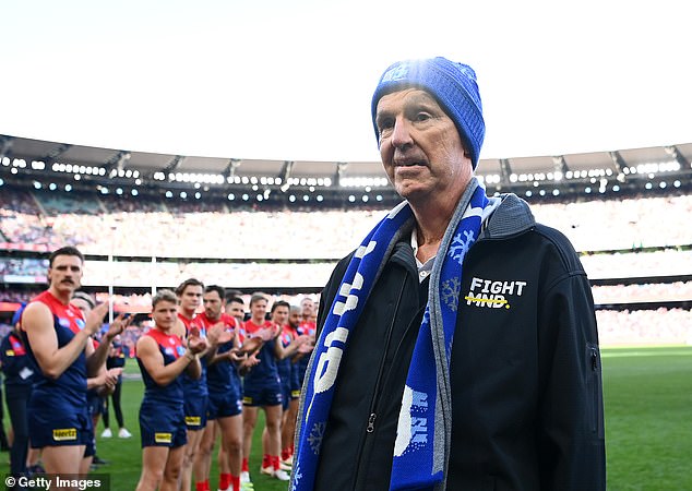 Ablett Said He Had Been Inspired To Keep Fighting By Fellow Footy Legend Neale Daniher (Right)