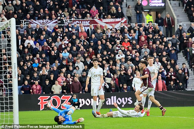 Claudio Braga Nets The Only Goal Of The Game As Hearts Sink Aberdeen At Tynecastle