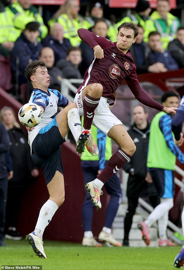 Hearts Defender Michael Steinwender Was Singled Out For Praise By Manager Derek Mcinnes