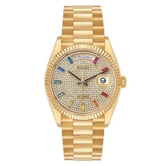 The Snazzy Gold Watch Is Worth Almost Au$80,000