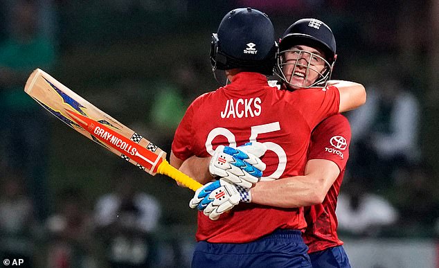 Will Jacks Congratulates Brook On His Ton. Brook Wanted Jacks In The Team And The All-Rounder's Presence Is A Sign Of The Captain's Growing Influence On Selection