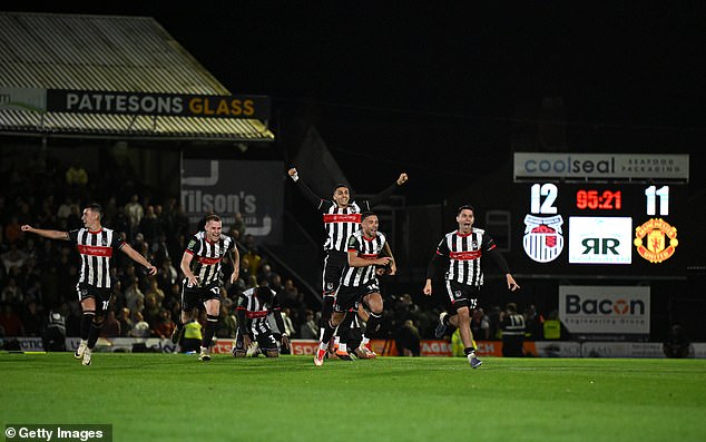 League Two Minnows Grimsby Town Will Aim To Topple A Premier League Giant For The Second Time This Season After Triumphing Over Manchester United In The Carabao Cup In August