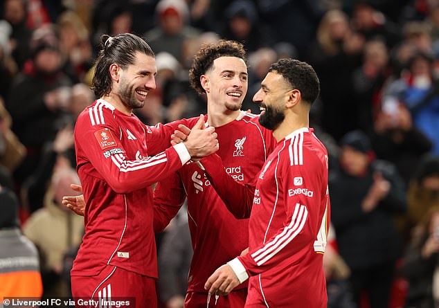 Liverpool Swept Aside Brighton 3-0 As Curtis Jones (Centre) Made His Case For More Minutes