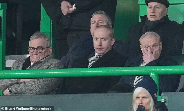 Ceo Michael Nicholson (Middle) Claimed Celtic's European Results Have Been 'Satisfactory'