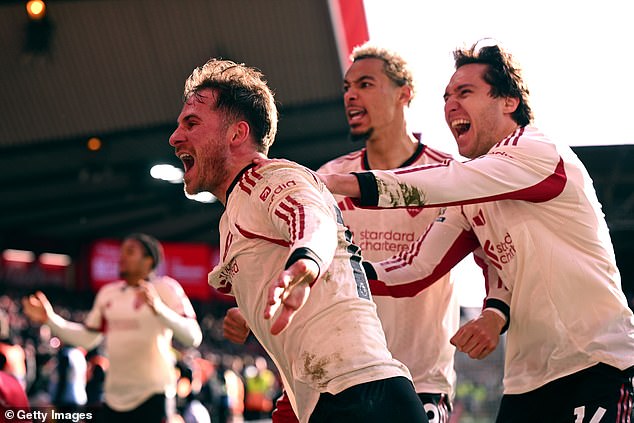 Alexis Mac Allister Scored A Dramatic Late Winner For Liverpool Against Nottingham Forest