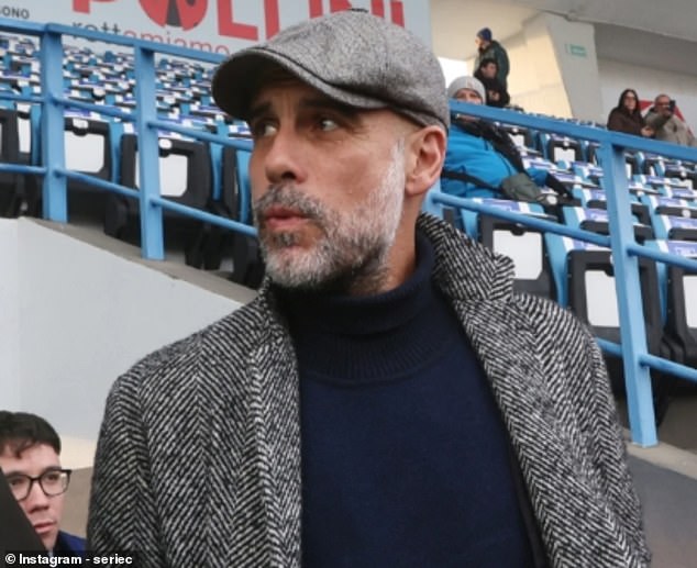 Pep Guardiola Opted To Watch Former Side Brescia In Serie C Rather Than The North London Derby