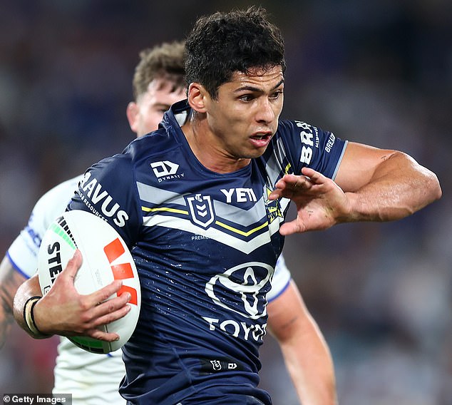 Heilum Luki (Pictured) Will Play His First Nrl Game Since 2024 In Las Vegas With The Cowboys After Recovering From Another Acl Tear