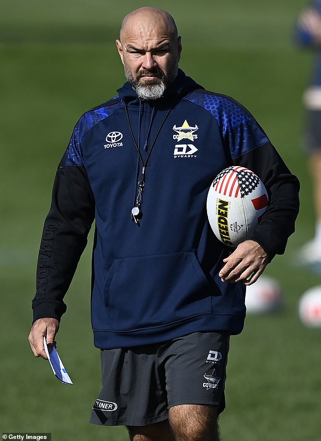 North Queensland Cowboys Coach Todd Payten And His Hull Kr Counterpart Willie Peters Have Been Spotted Working Together Before Their Team's Respective Las Vegas Debuts This Weekend