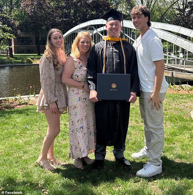 Pictured Left To Right: Ava, Rhonda, Aidan And Colin Dorgan