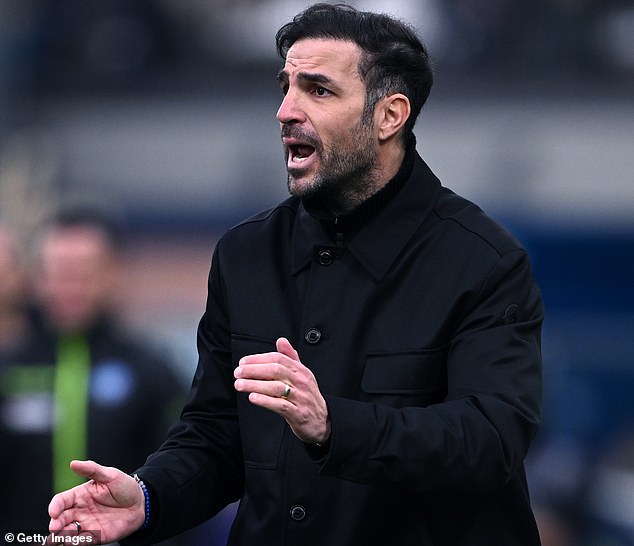 Cesc Fabregas Tore Into Alvaro Morata After His Red Card In Como's 2-1 Defeat By Fiorentina