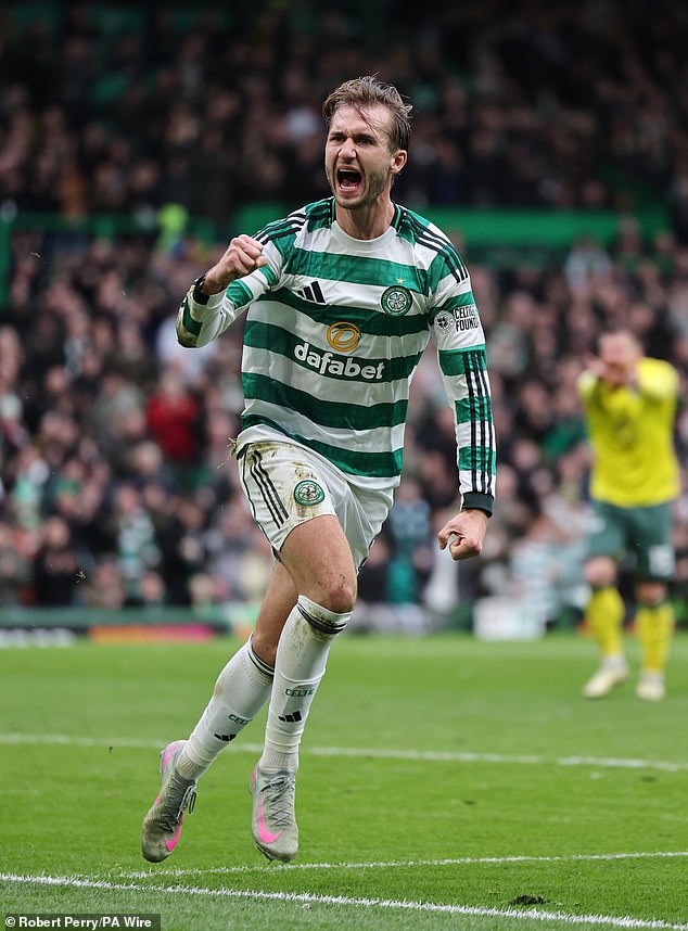 Benjamin Nygren Is Celtic's Top Scorer This Season Having Netted 18 In All Competitions