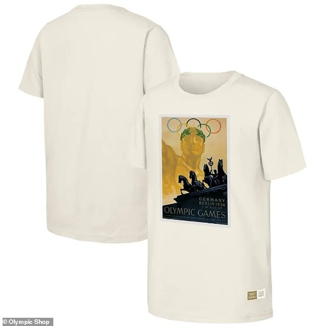 A T-Shirt Featuring A Poster From The 1936 Berlin Olympics Has Sold Out On The Ioc Website